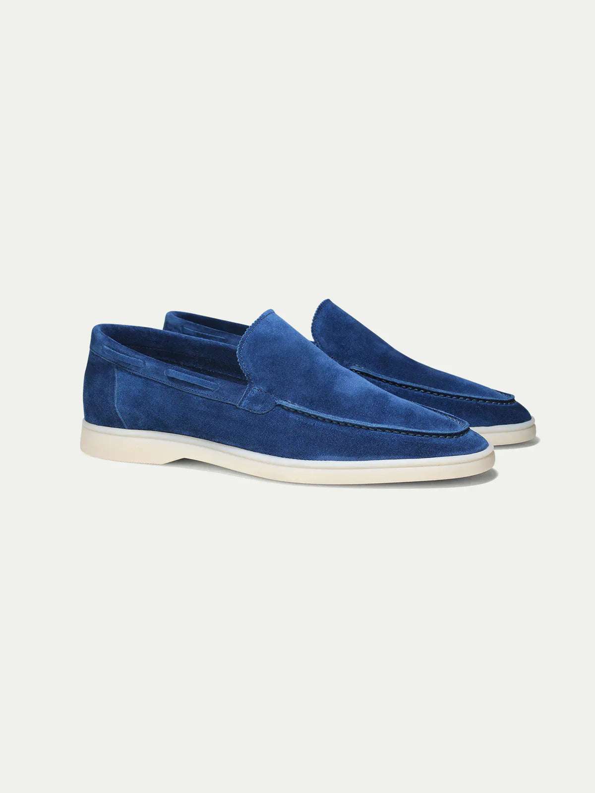 Suede Summer Loafer Berry Blue