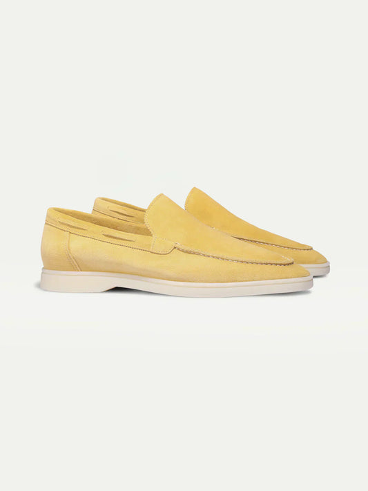 Suede Summer Loafer Citrus Yellow