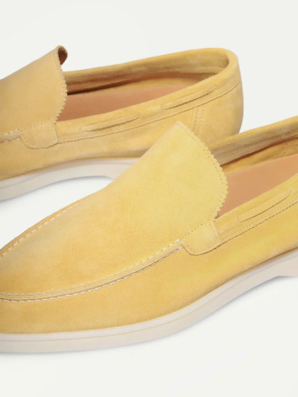 Classic Suède Loafer Citrus Yellow