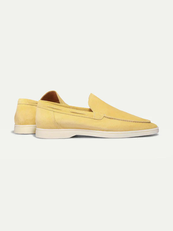 Classic Suède Loafer Citrus Yellow