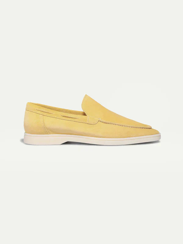 Classic Suède Loafer Citrus Yellow