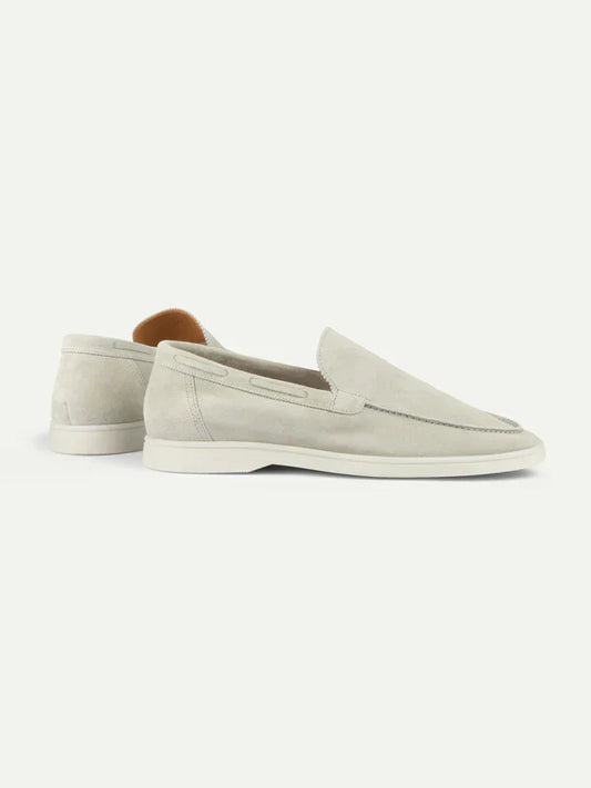 Suede Summer Loafer Creme