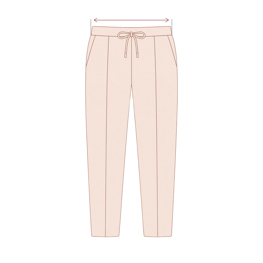 How to measure bottom waist