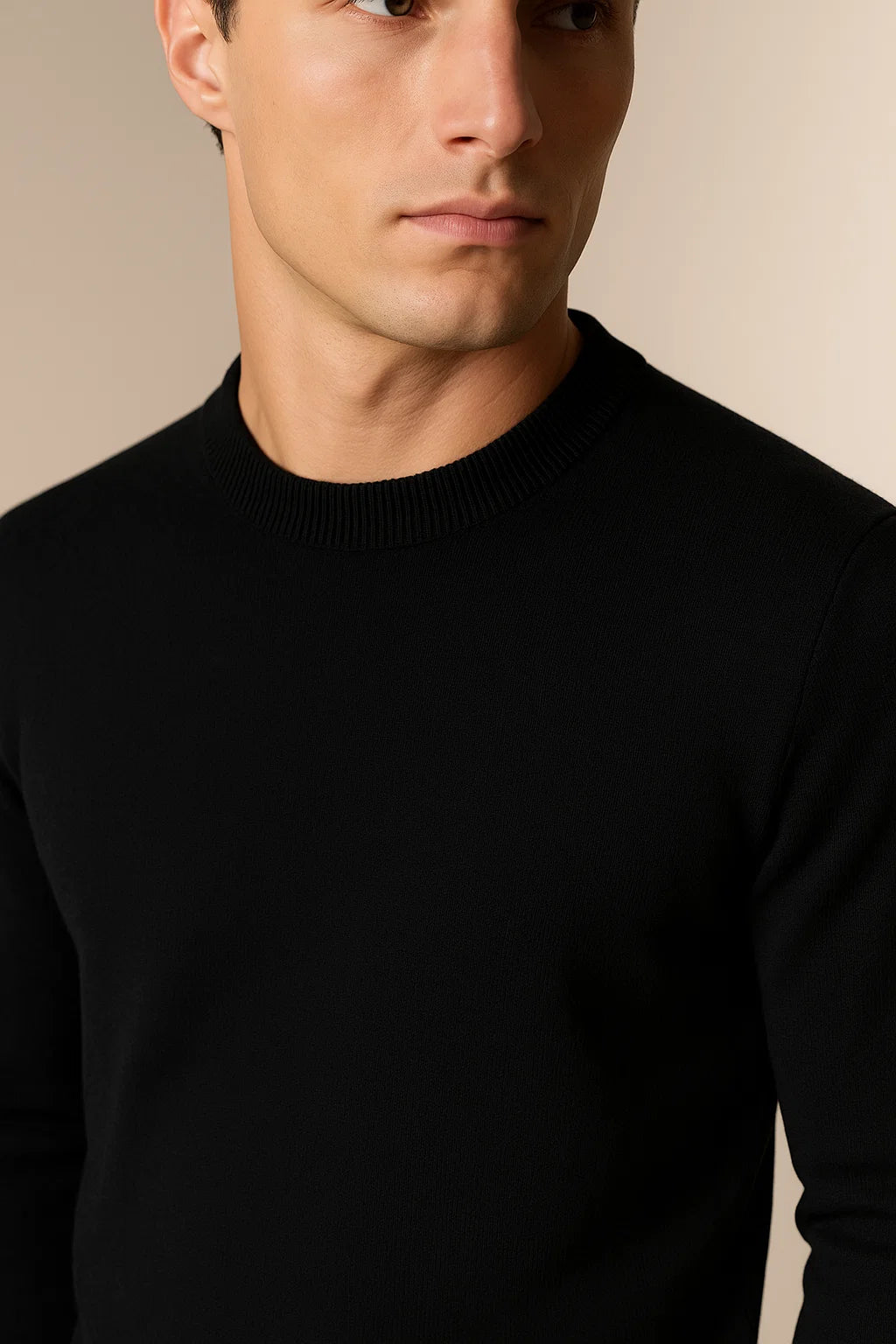 Laurenti cashmere crewneck Black