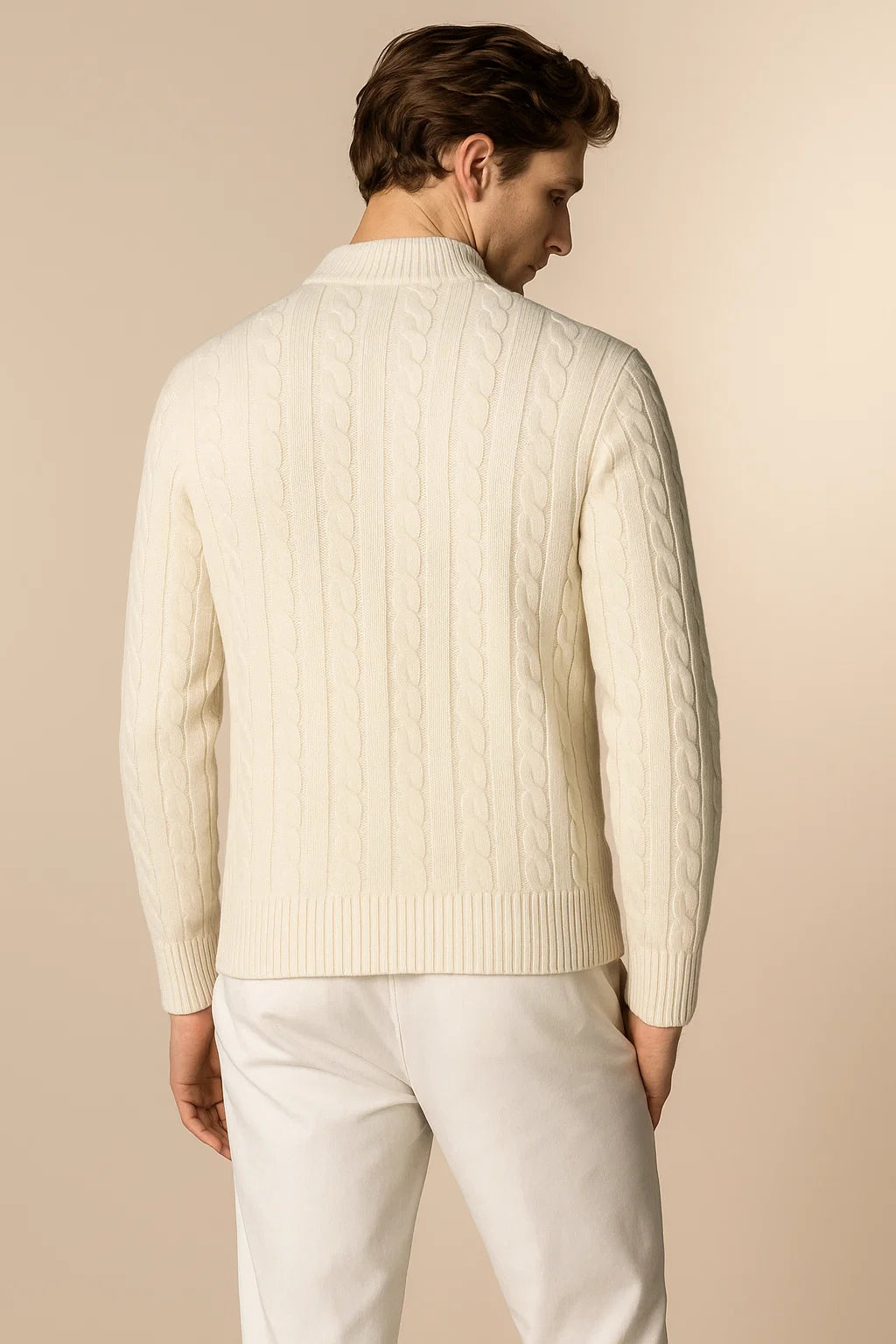 Como Cashmere Knit Beige