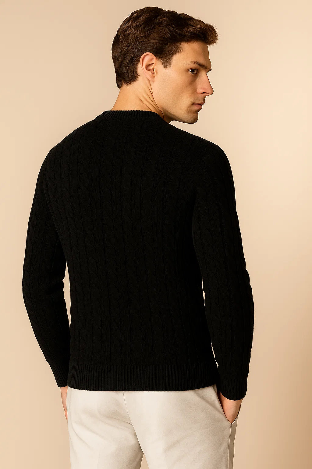Como Cashmere Knit Black