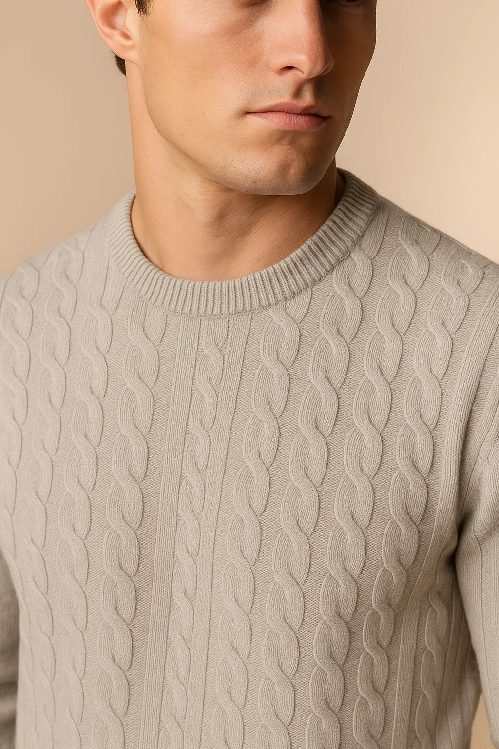 Como Cashmere Knit Grey