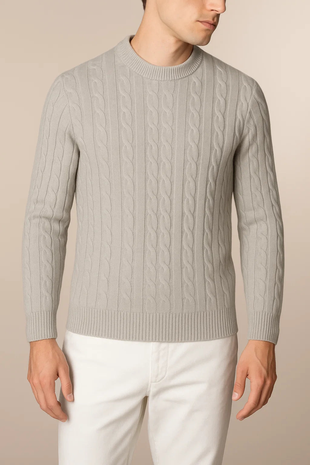 Como Cashmere Knit Grey
