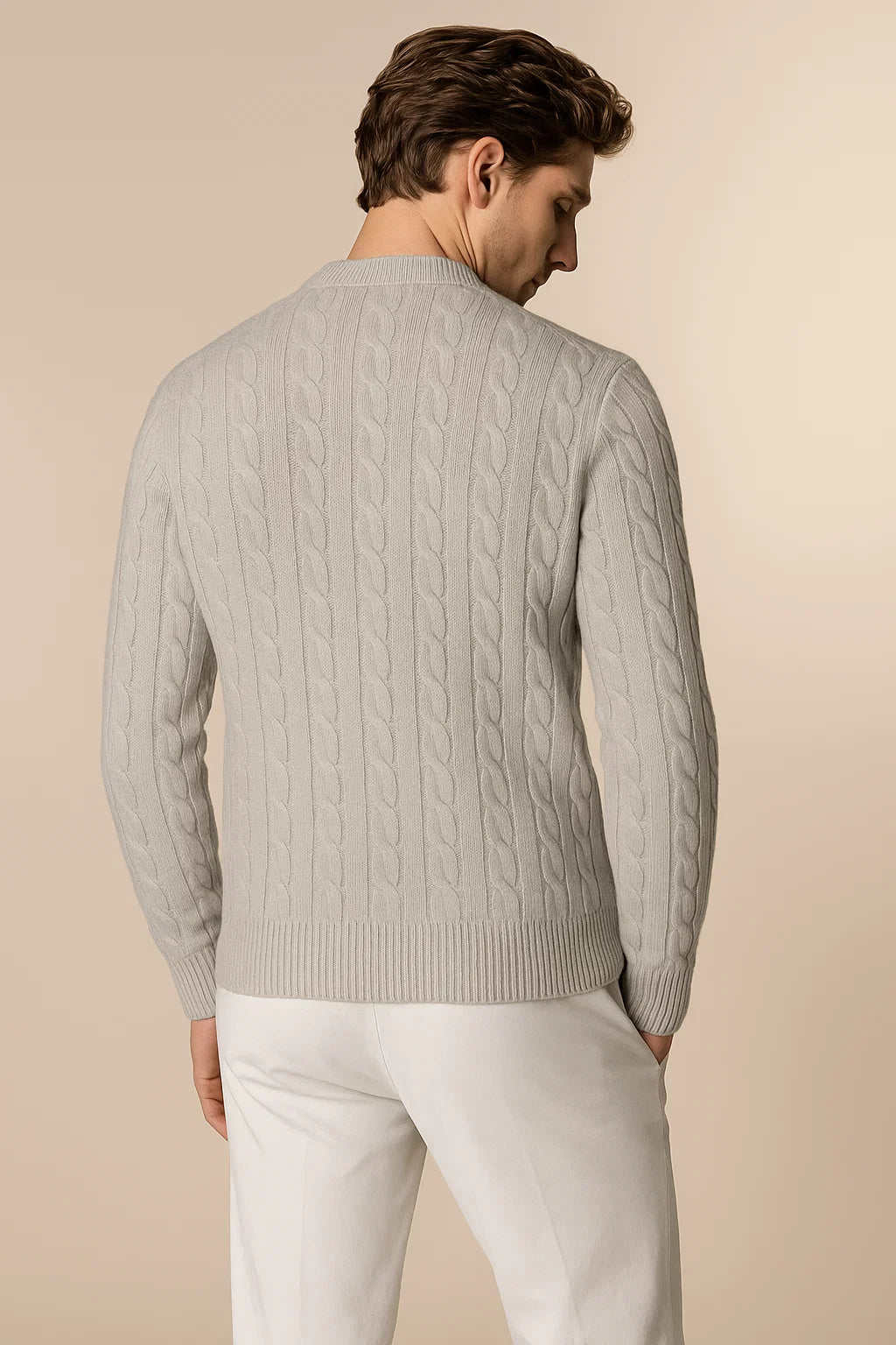Como Cashmere Knit Grey