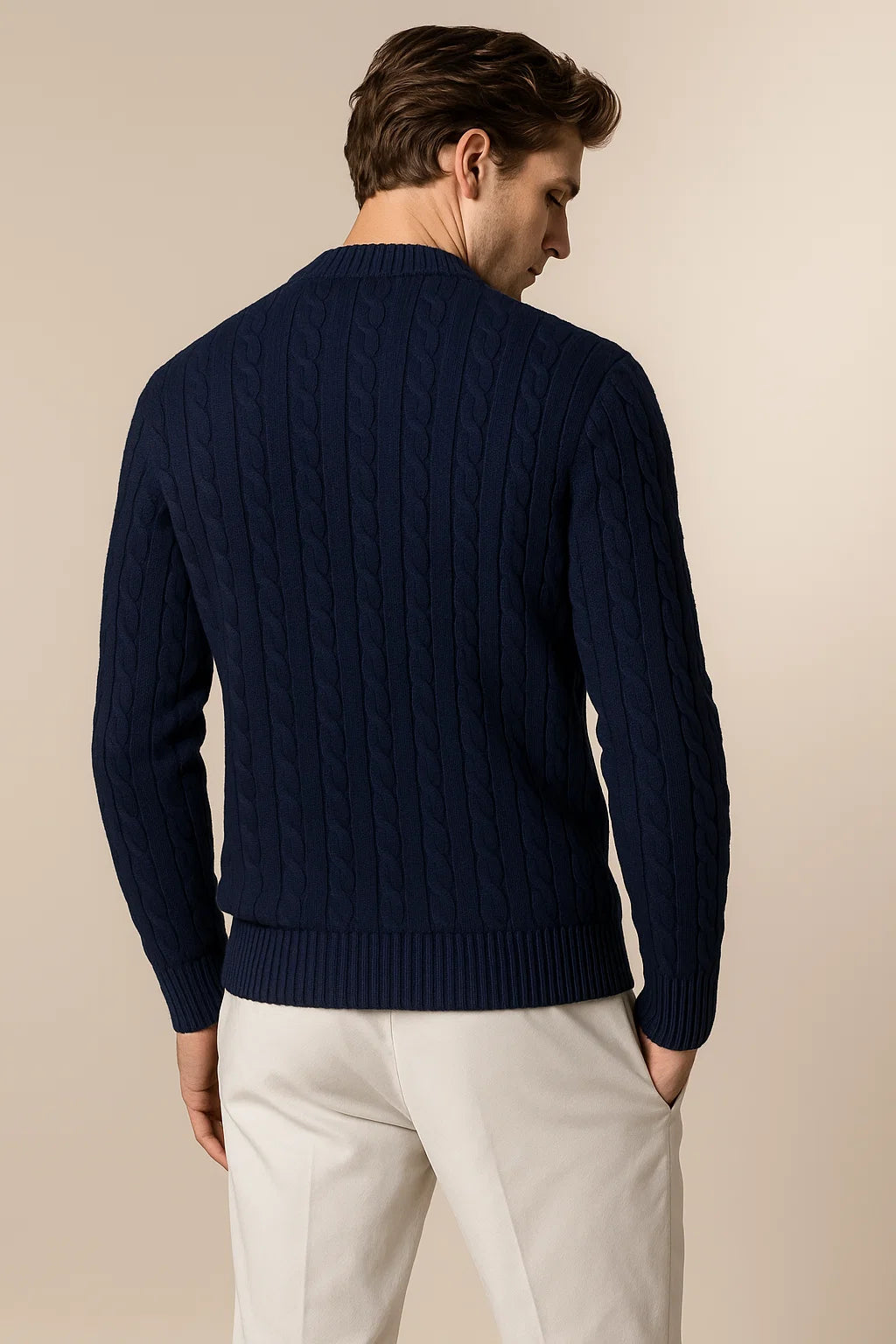Como Cashmere Knit Navy
