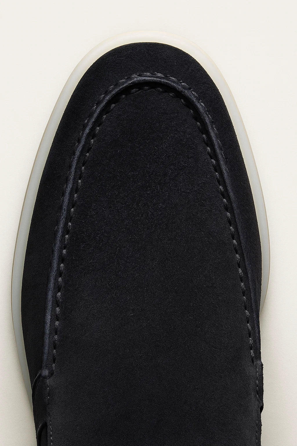 Suede Summer Loafer Navy Blue