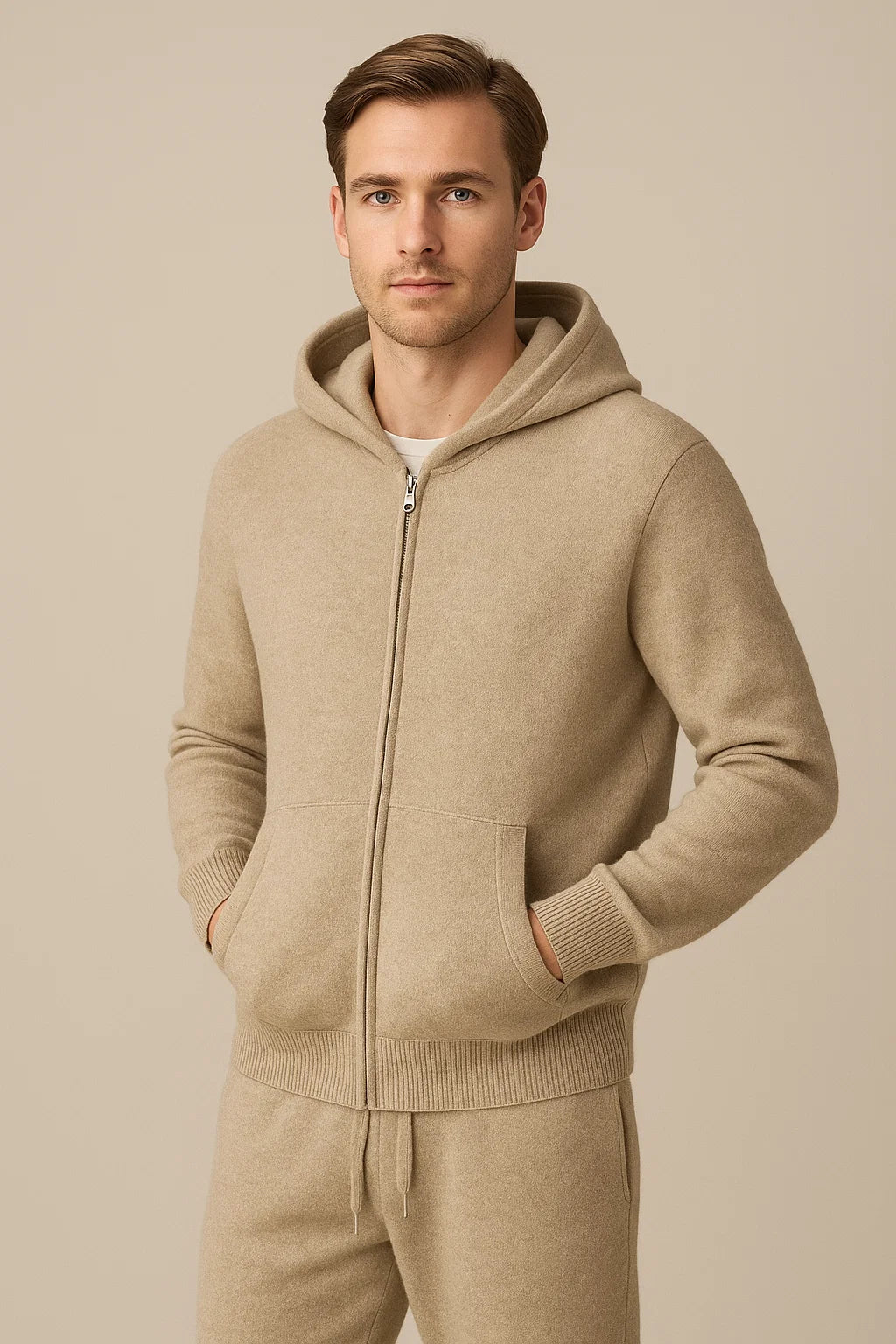 Ziamore Cashmere Set Beige