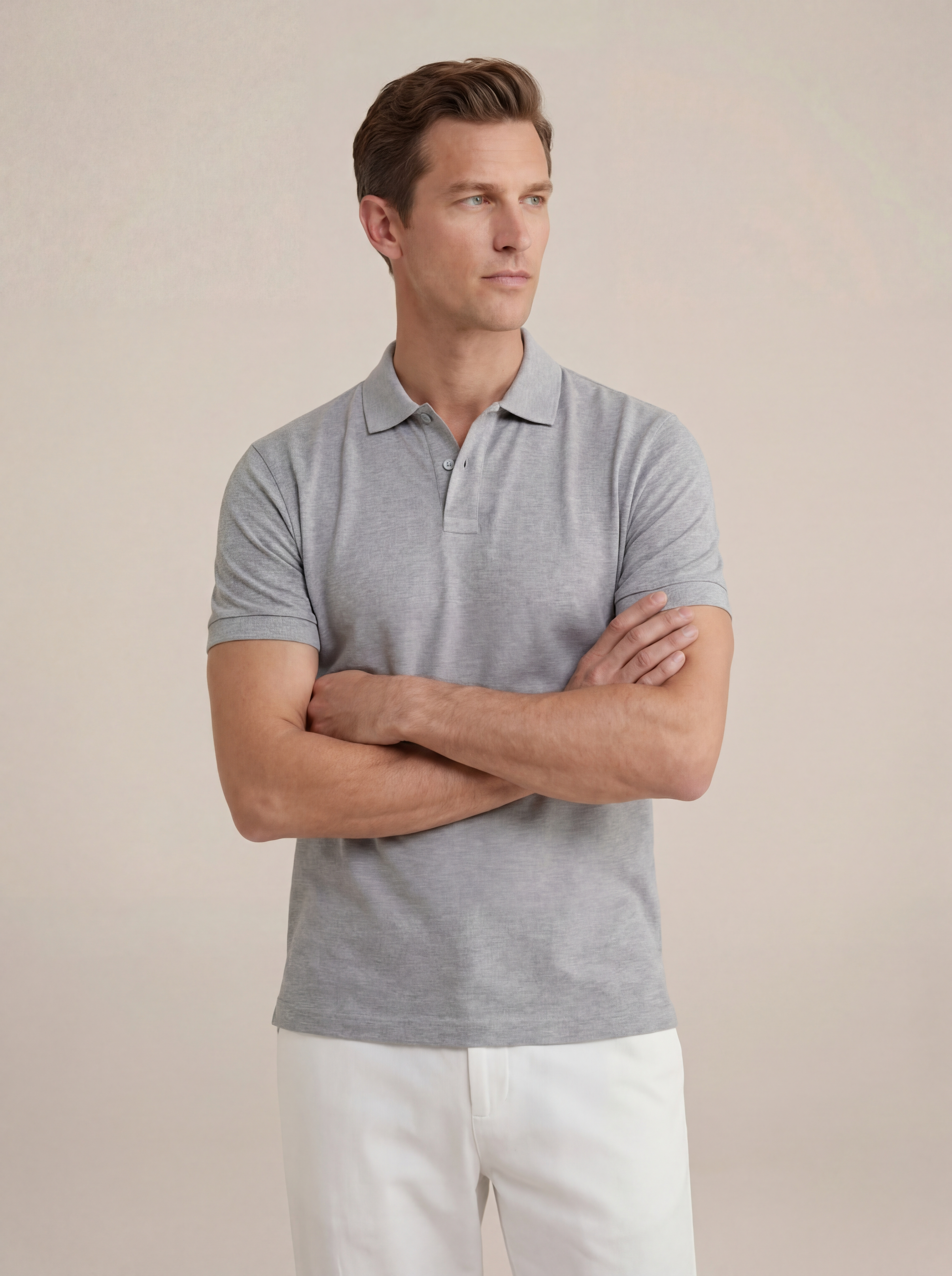 Porto Rafti Polo Grey