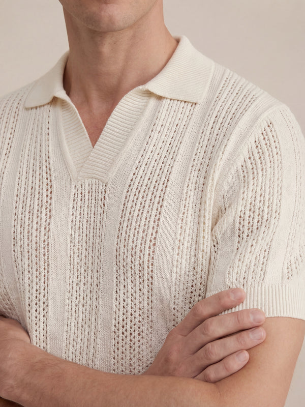 Siracusa Cable Polo White